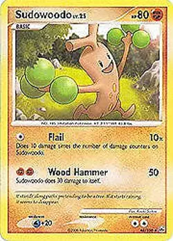 Pokemon Diamond and Pearl Majestic Dawn- Sudowoodo (Uncommon) Card 48/100 - Image 1