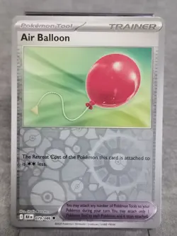Air Balloon 79/86 Black Bolt Reverse Holo Pokemon Card NM - Image 1