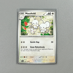 Pokemon TCG Card: MAUSHOLD 168/193 | Uncommon | SV-Paldea Evolved | NM - Image 2