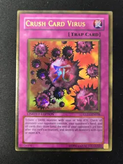 Crush Card Virus GLD1-EN038 Gold Series 2008 Limited Edition - Image 1