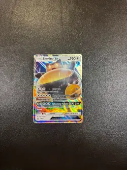 Snorlax-GX SM05 Black Star Promo - Holo Ultra Rare - Pokemon Card - Image 1