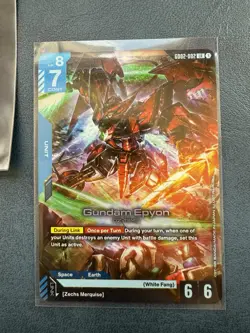 Gundam Epyon (LR) GD02-002 - Gundam TCG Card Game - Dual Impact *English - Image 1