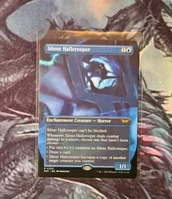 Silent Hallcreeper (Borderless) - Duskmourn DSK Rare - MTG Magic Pack fresh - Image 1