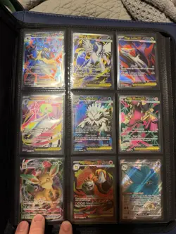 Pokemon TCG Binder Lot Pikachu Charizard Venusaur Holo Foil Assorted Cards - Image 2