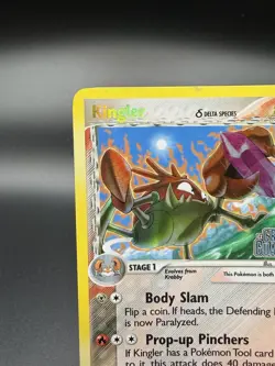 Pokemon Kingler Delta Species EX Crystal Guardians 22/100 2006 80 HP Rare Rever… - Image 3
