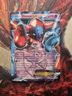 Pokemon Deoxys EX BW82 Black Star Promo MP - Image 1