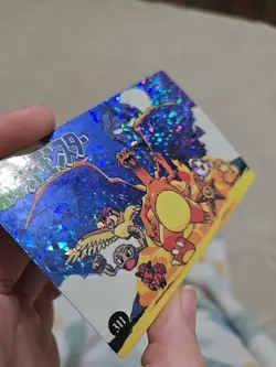 Pokemon Pocket Monsters Vending Prism Holo Vintage Sticker 311 CHARIZARD rare - Image 2