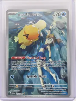 Pokemon TCG Misty’s Psyduck Destined Rivals 193/182 Illustration Rare - Image 1