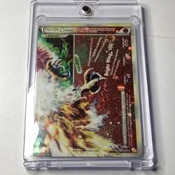 Pokemon TCG Ho-Oh Legend Bottom Heartgold Soulsilver 112/123 Holo Great - Image 2