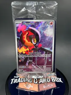 Pokemon Phantasmal Flames ETB Charcadet Pokemon Promo *SEALED* - Image 1