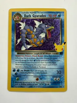2021 Pokemon Celebrations Dark Gyarados 8/82 Holo Rare Classic Collection MINT - Image 1