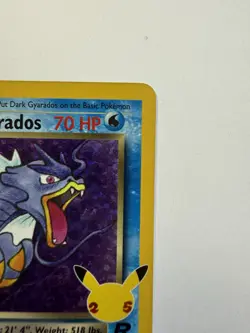 2021 Pokemon Celebrations Dark Gyarados 8/82 Holo Rare Classic Collection MINT - Image 3