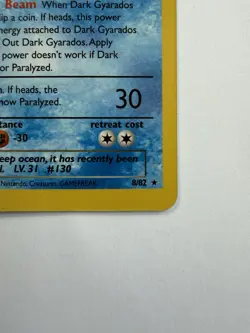 2021 Pokemon Celebrations Dark Gyarados 8/82 Holo Rare Classic Collection MINT - Image 5