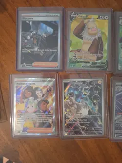 17x english pokemon mixed card lot SIR SR promo and IR assorted sets - Image 2