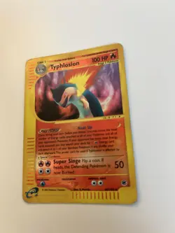 Pokemon- Typhlosion- Expedition Base Set 065/165- Reverse Holo Rare 100 HP - Image 3