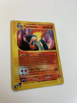 Pokemon- Typhlosion- Expedition Base Set 065/165- Reverse Holo Rare 100 HP - Image 4