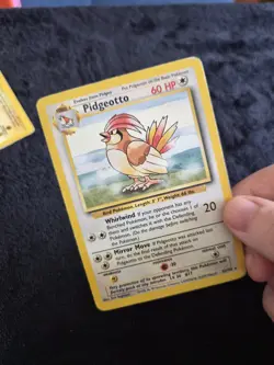 Pokemon Base Set Lot 6 ALL RARE #17 - #22 LP/MP - Image 3