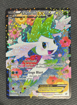 Pokemon Shaymin EX Full Art Legendary Treasures Radiant Collection-RC21/25 - NM - Image 1