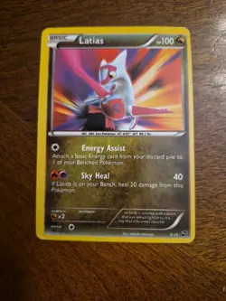 2012 Latias 9 Holo Dragon Vault Pokemon Some Wear - Image 1
