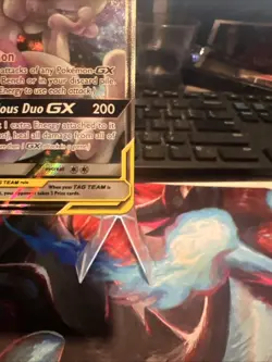Mewtwo & Mew GX Tag Team SM191 Promo 2019 Pokemon Sun & Moon - Image 5