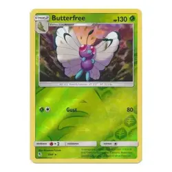 Butterfree 3/68 Reverse Holo Rare Hidden Fates Vintage Pokemon Card Near Mint NM - Image 1
