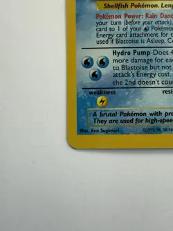 2021 POKEMON CELEBRATIONS CLASSIC COLLECTION #2 BLASTOISE-HOLO - Image 4