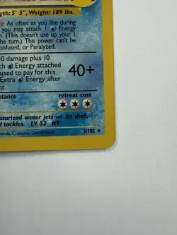 2021 POKEMON CELEBRATIONS CLASSIC COLLECTION #2 BLASTOISE-HOLO - Image 5