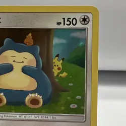 2019 Pokemon TCG Unbroken Bonds Snorlax 158/214 Holo Rare CENTERED One Owner NM - Image 3
