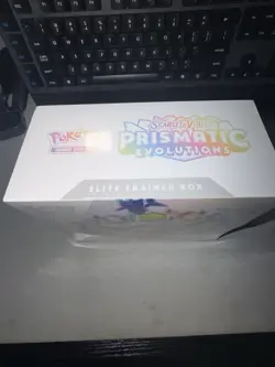 Pokemon Scarlet & Violet Prismatic Evolutions Elite Trainer Box Eevee Promo - Image 5