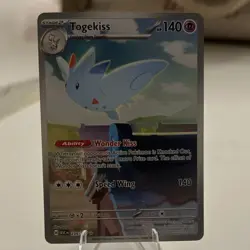 Pokemon TCG Togekiss Ascended Heroes Illustration Rare 140 HP 235/217 English - Image 1