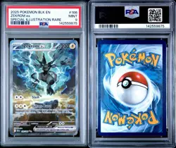 2025 POKEMON BLK EN-BLACK BOLT SPECIAL ILLUSTRATION RARE #166 ZEKROM EX PSA 9 - Image 3