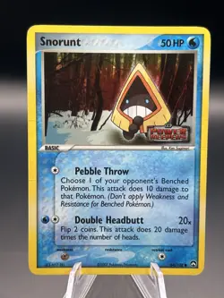 Pokemon TCG Snorunt Reverse Holo - 64/108 - EX Power Keepers - Image 1