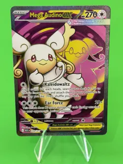 Pokemon Mega Audino ex Ascended Heroes Ultra Rare Full Art 253/217 NM!!! - Image 1