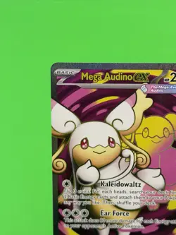 Pokemon Mega Audino ex Ascended Heroes Ultra Rare Full Art 253/217 NM!!! - Image 4