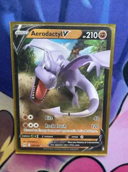 Aerodactyl V 092/196 | Ultra Rare | NM/M | Lost Origin | Pokemon TCG - Image 1