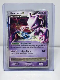 2008 POKEMON DIAMOND & PEARL BLACK STAR PROMO #DP28 MEWTWO LV.X-HOLO - Image 1