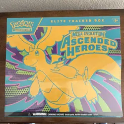Pokemon Mega Evolution Ascended Heroes Elite Trainer Box Dragonite Zekrom - Image 1