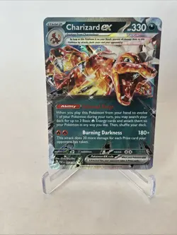 Charizard EX NM 54/91 Near Mint Pokemon TCG Paldean Fates Pokemon NM 0408#153 - Image 1