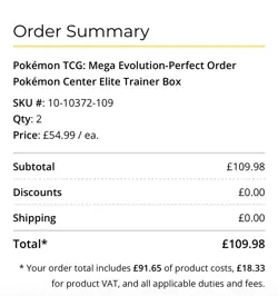 PRESALE: Pokemon TCG Mega-Evolution Perfect Order PKC - Sealed ETB - 27/03/26 - Image 2