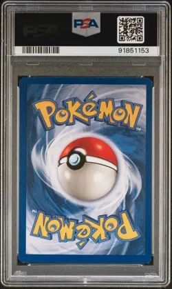 1999 POKEMON BASE SET UNLIMITED #13 POLIWRATH-HOLO PSA 8 - Image 2