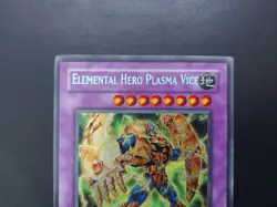 Yugioh - Elemental Hero Plasma Vice CT04-EN006 Secret Rare Promo - Image 2