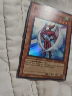 Yugioh Neo-Spacian Air Hummingbird STON-EN004 Super Rare 1st Edition LP - Image 2