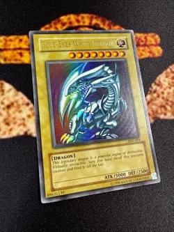 🔥 YUGIOH • BLUE EYES WHITE DRAGON • ULTRA RARE • SDK-001 • UNLIMITED • NM 🔥 - Image 4