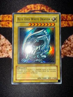 🔥 YUGIOH • BLUE EYES WHITE DRAGON • ULTRA RARE • SDK-001 • UNLIMITED • NM 🔥 - Image 5