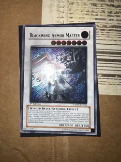 Blackwing Armor Master (UTR) CRMS-EN041 Crimson Crisis 1st Edition LP - Image 1