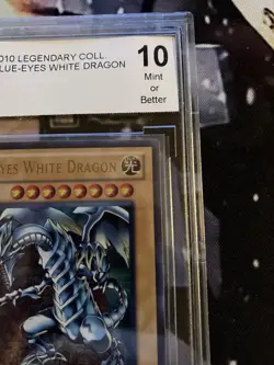 Yu-Gi-Oh Blue Eyes White Dragon LC01-EN004 2010 Legendary Collection BCCG 10 - Image 3