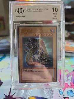 Yu-Gi-Oh Dark Magician 2010 Legendary Collection BCCG Graded 10 Limited Edition - Image 2