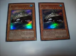X2 Yugioh Orca Mega-Fortress of Darkness IOC-084 - Super - Ist Ed NM Free Ship - Image 2