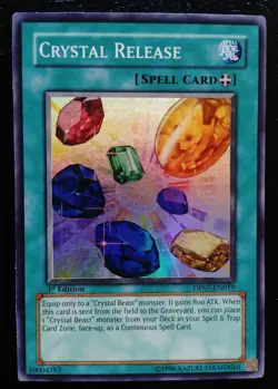 Crystal Release - DP07-EN019 - Super Rare - 1st Edition - Yu-Gi-Oh! - Image 1