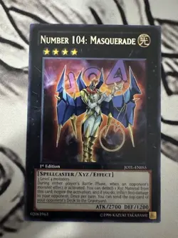 Number 104: Masquerade JOTL-EN055 Rare LP 1st Edition - Image 1